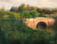 Tahir Bilal Ummi, 24 x 30 Inch, Oil on Canvas, Landscape Painting, AC-TBL-124 Tahir Bilal Ummi, 24 x 30 Inch, Oil on Canvas, Landscape Painting, AC-TBL-124